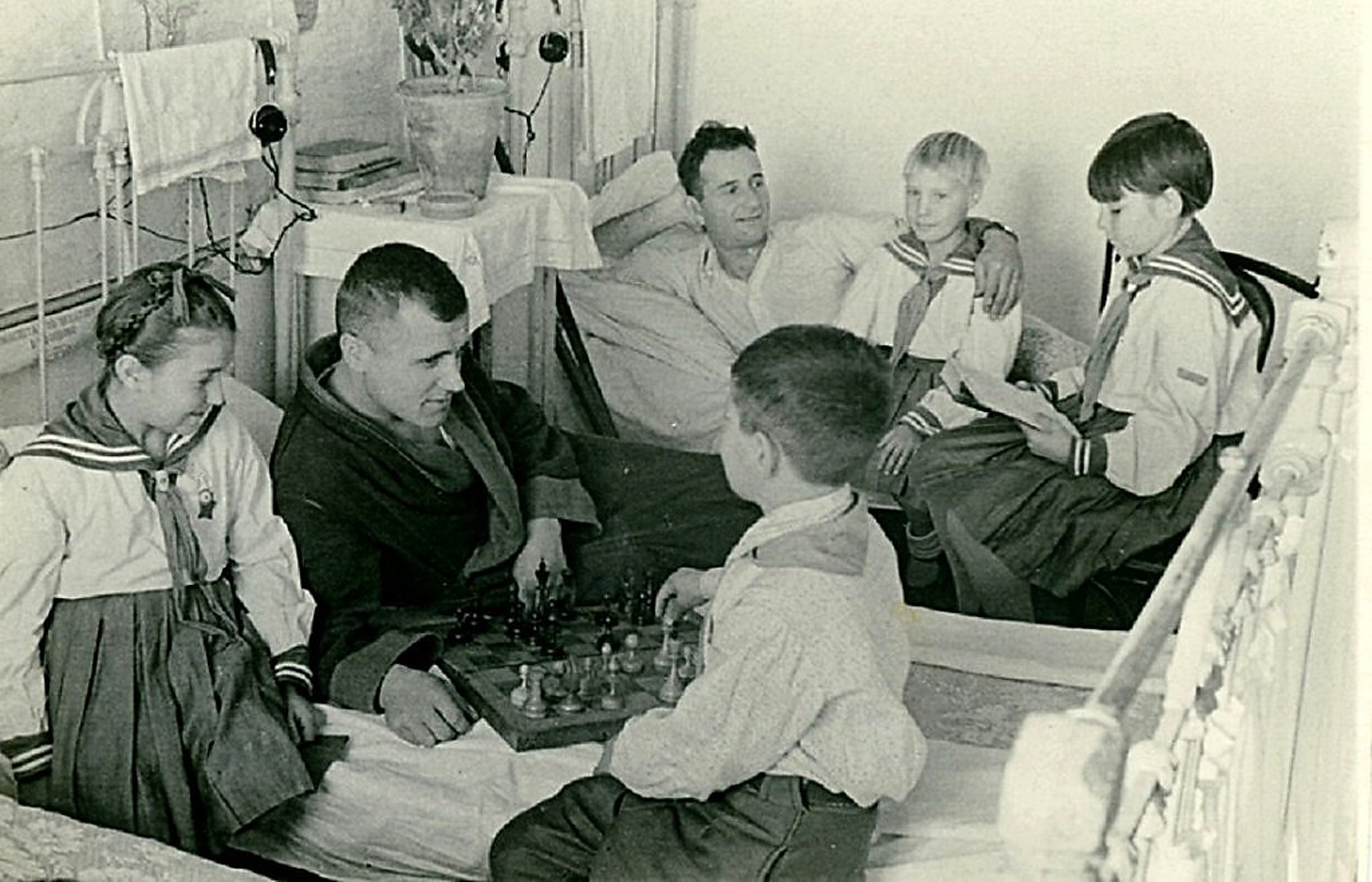 Дети в госпитале в годы Великой Отечественной войны